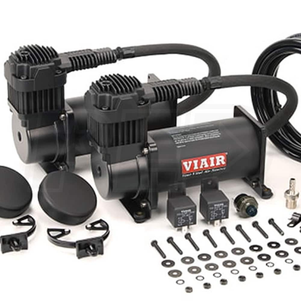 VIAIR 40048 Dual 400C 12 Volt 150 PSI Value Pack Air Compressor Kit