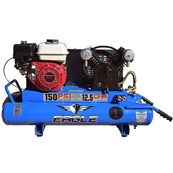 Eagle TT55G wheelbarrow air compressor