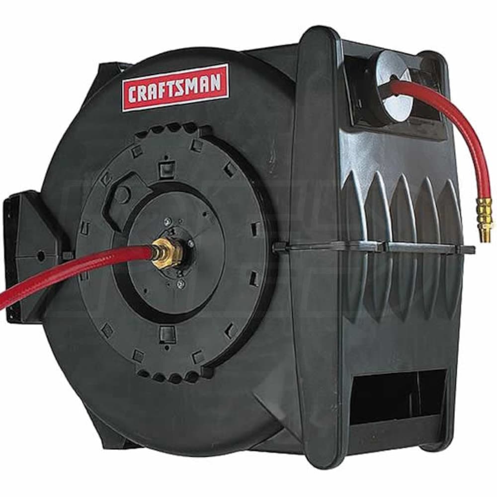 Craftsman 916349 Air Hose Reel Retractable 30 Ft. Length for sale