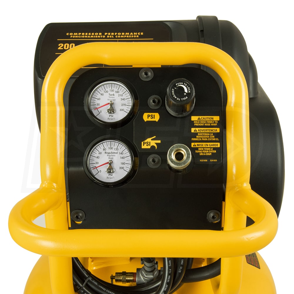 Dewalt Dxcm271 17 Hp 27 Gallon Oil Free Portable Air Compressor 120v 1