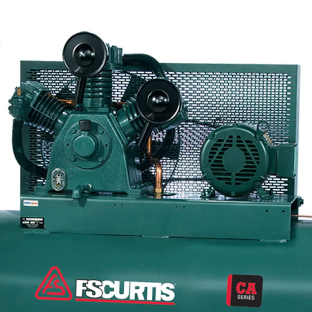 FS-Curtis FCA10E71H1S-A3L1XX CA10 10-HP 120-Gallon Two-Stage Air ...