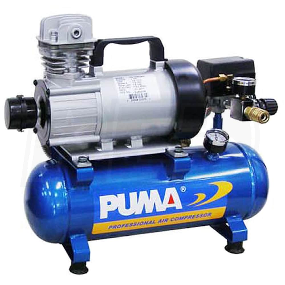 Puma PD1006 12 Volt 1.5 Gallon Oil-Less Air Compressor