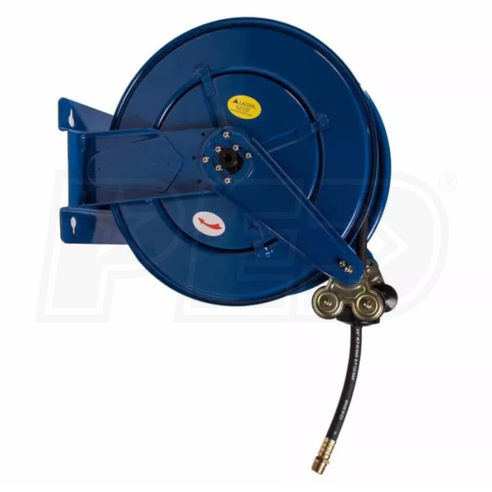 100Ft Air Line Hose Reel Roll Up Portable 1/4 Industral Commercial 300Psi