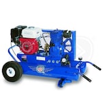 Quincy 8-Gallon (Belt Drive) Wheelbarrow Air Compressor w/ 5.5 HP Honda