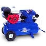 Quincy 17-Gallon (Belt Drive) Single Tank Air Compressor w/ 8.0 HP Honda