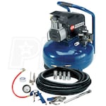 Campbell Hausfeld 6-Gallon Pancake Air Compressor w/ Inflation Kit