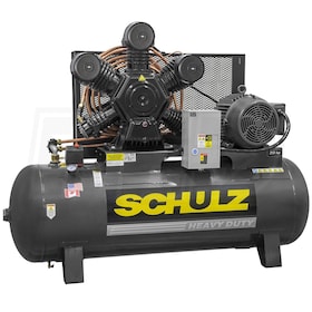 EMAX 815002013251 Industrial Plus Patented Silent Air 10-HP 80-Gallon  Two-Stage Air Compressor 230V 3-Phase