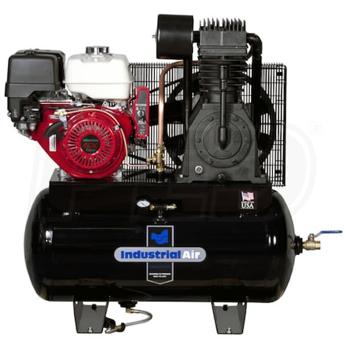 Atlas Copco AR13 13-HP 30-Gallon Two-Stage Truck Mount Air Compressor w/  Electric Start Honda Engine