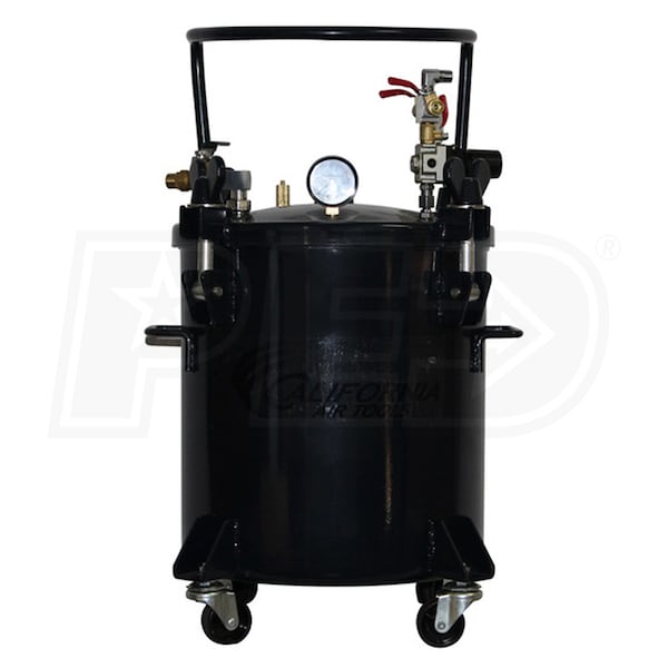 California Air Tools CAT-365 5-Gallon Pressure Pot Paint Tank w/ HVLP Spray  Gun & Hose Kit