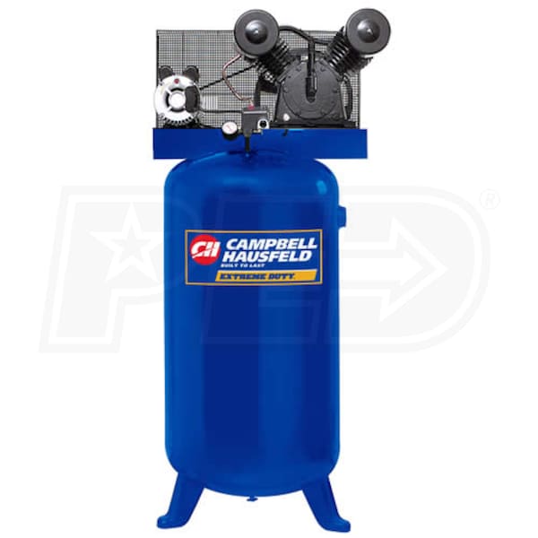 Campbell Hausfeld DP581000RB Reconditioned 5-HP 80-Gallon Single-Stage ...