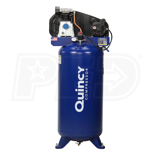 Quincy Q13160VQ 3.5-HP 60-Gallon Belt Drive Single Stage Air Compressor 1-Phase